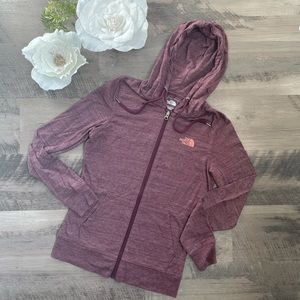 🍇The North Face Zip-Up Hoodie